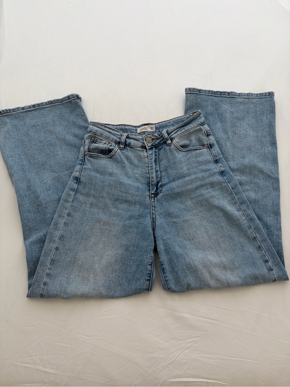 Wide Leg Light Blue Women’s Jeans